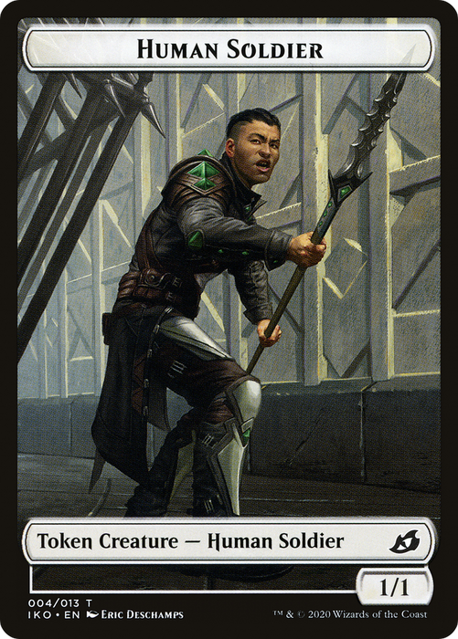Human Soldier (IKO-004) - common - Foil