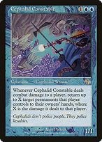 Cephalid Constable (JUD-035) - rare - Foil
