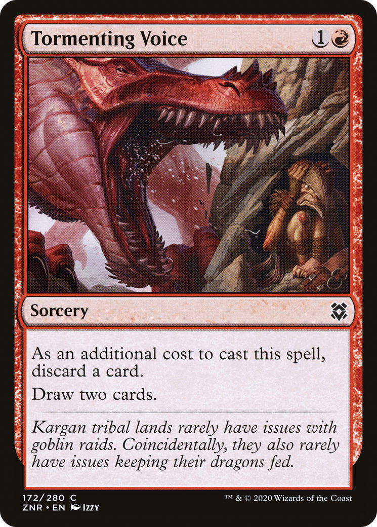 Tormenting Voice (ZNR-172) - common - Foil