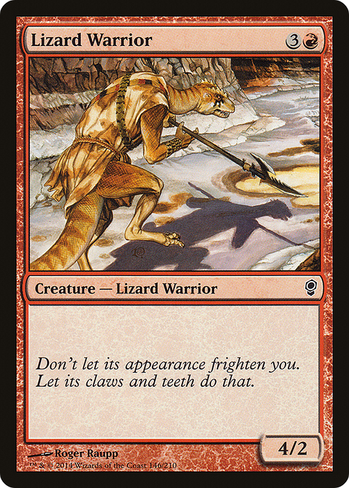 Lizard Warrior (CNS-146) - common - Foil