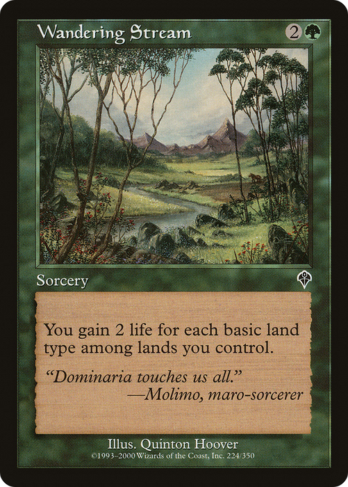 Wandering Stream (INV-224) - common - Foil