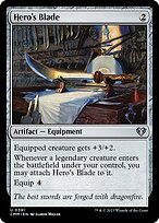 Hero's Blade (CMM-391) - uncommon