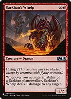 Sarkhan's Whelp (LIST-M19-299) - uncommon