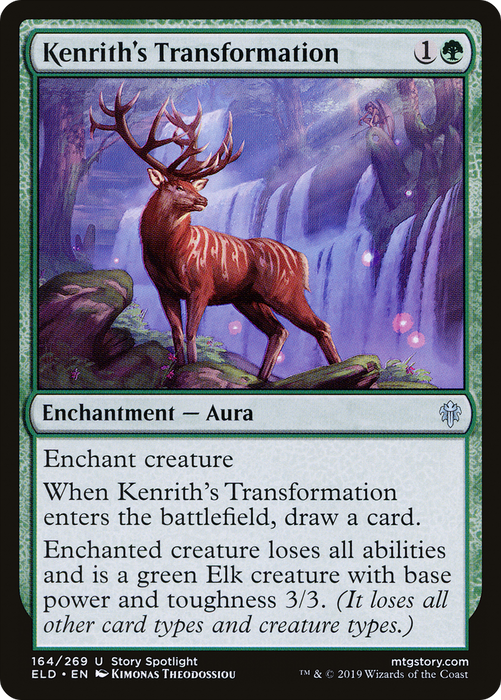 Kenrith's Transformation (ELD-164) - uncommon