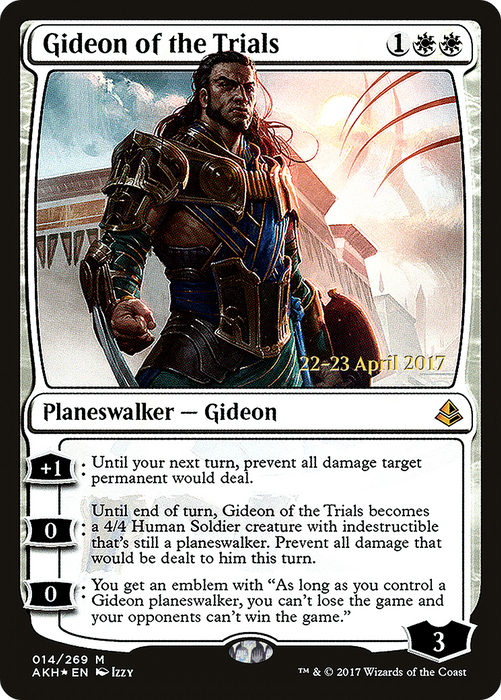 Gideon of the Trials (PRE-14S) - mythic - Foil