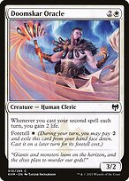 Doomskar Oracle (KHM-010) - common - Foil