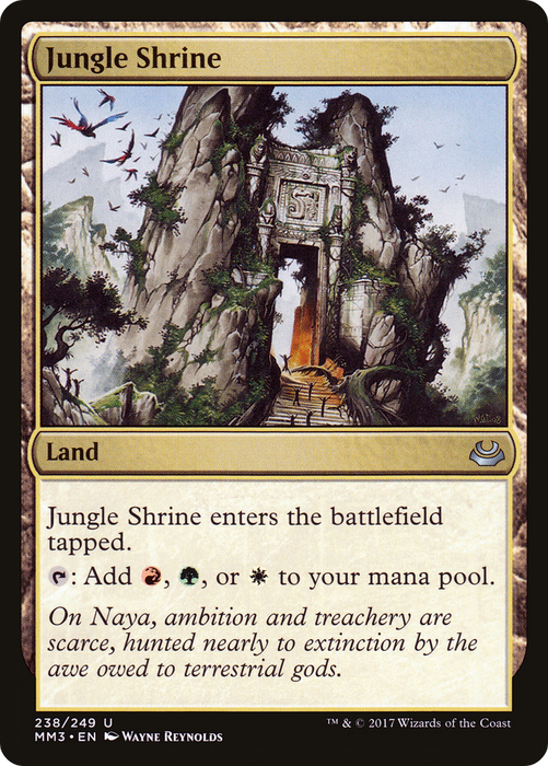 Jungle Shrine (MM3-238) - uncommon - Foil