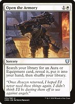 Open the Armory (CMR-034) - uncommon - Foil