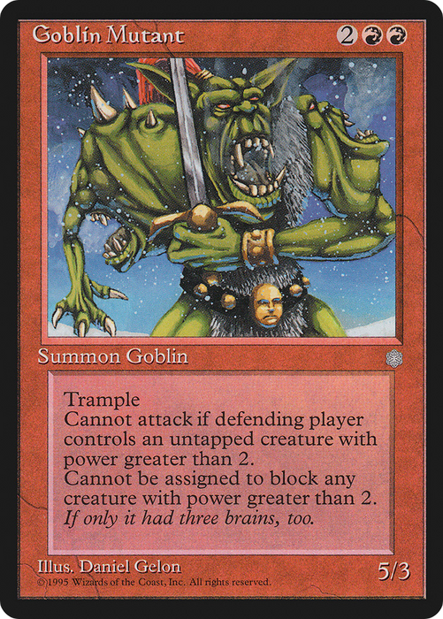 Goblin Mutant (ICE-188) - uncommon