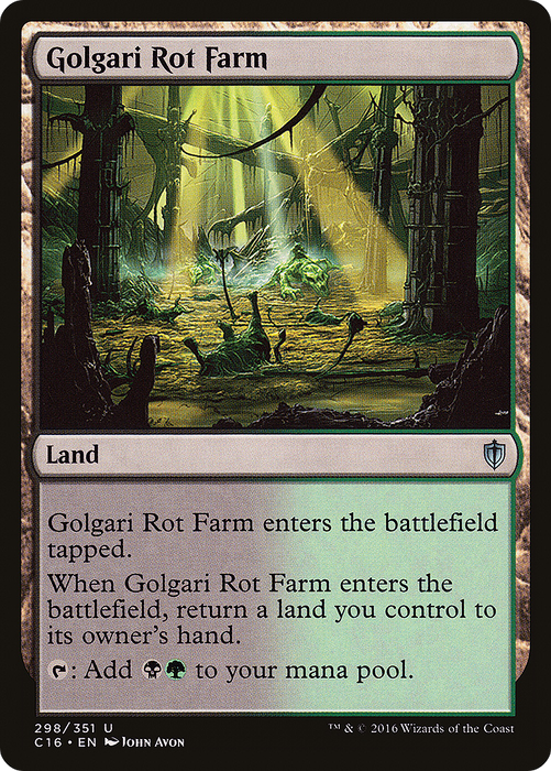 Golgari Rot Farm (C16-298) - uncommon