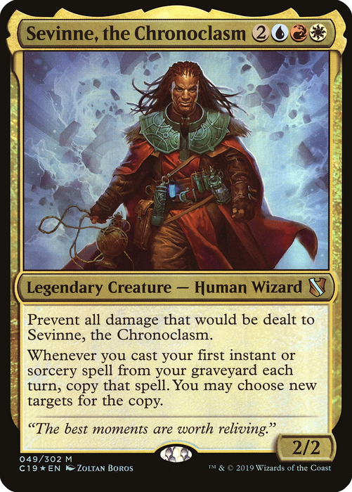 Sevinne, the Chronoclasm (OVER-049) - mythic - Foil
