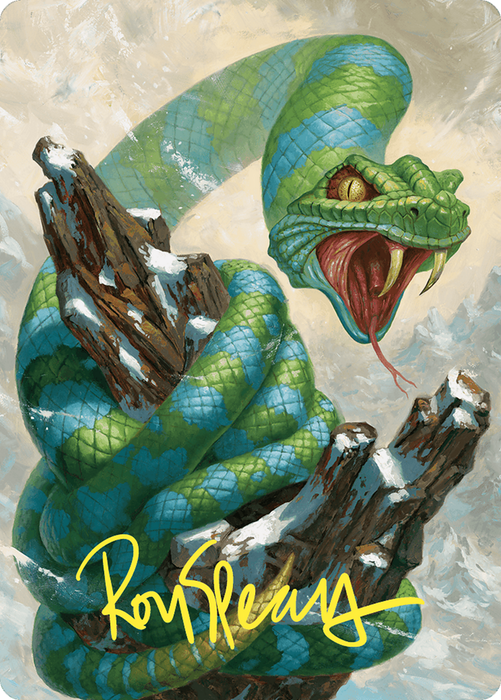 Ohran Frostfang // Ohran Frostfang (ACMM-042) - common (Borderless) - Foil