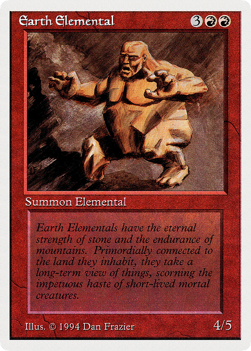 Earth Elemental (SUM-146) - uncommon