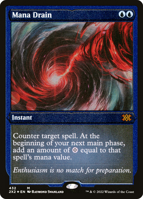 Mana Drain (2X2-432) - mythic - Etched Foil
