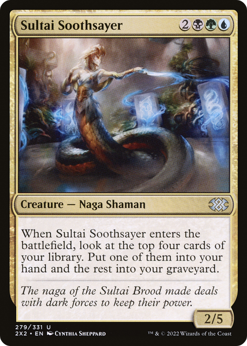 Sultai Soothsayer (2X2-279) - uncommon