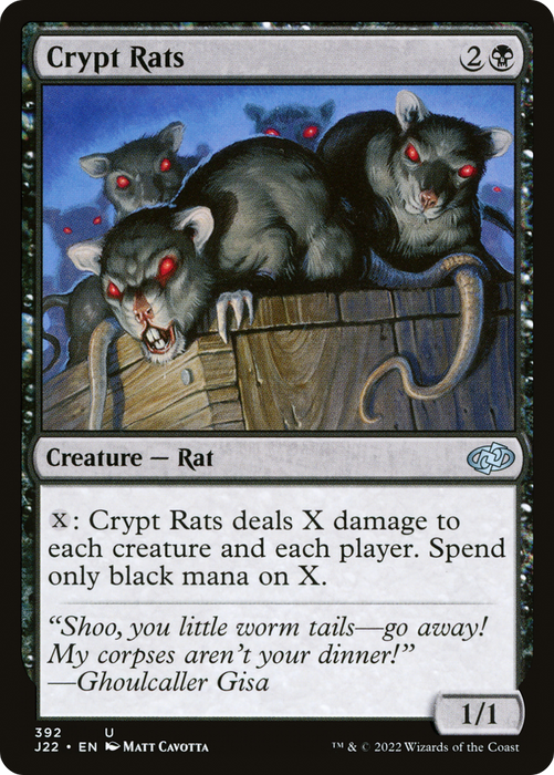 Crypt Rats (J22-392) - uncommon