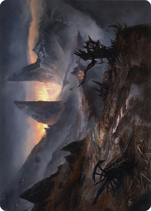 Haunted Ridge // Haunted Ridge (AMID-073) - common (Borderless) - Foil