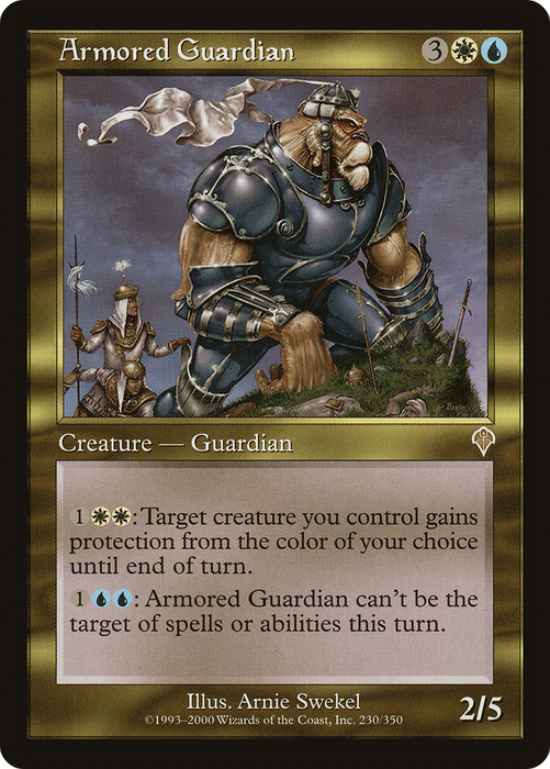 Armored Guardian (INV-230) - rare - Foil