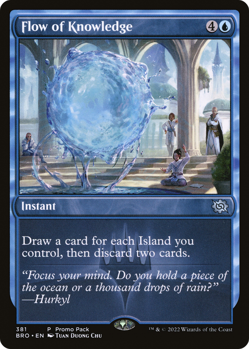 Flow of Knowledge (PPBRO-381) - uncommon - Foil