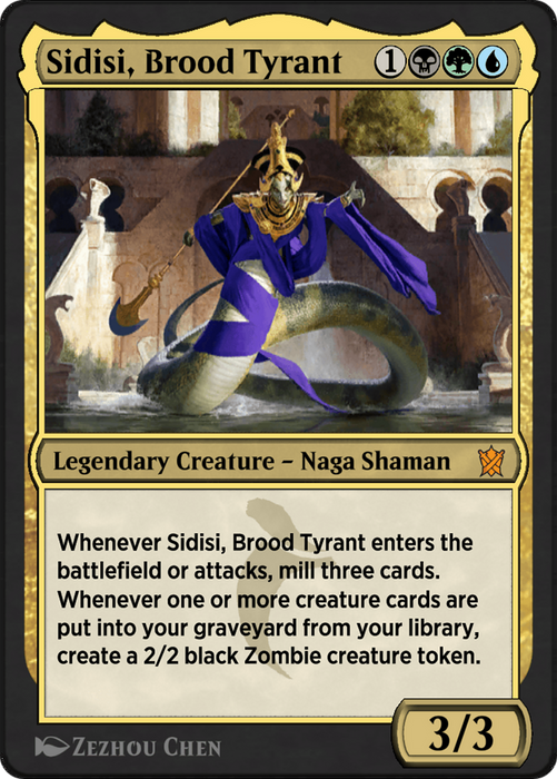 Sidisi, Brood Tyrant (KTK-199Y) - mythic