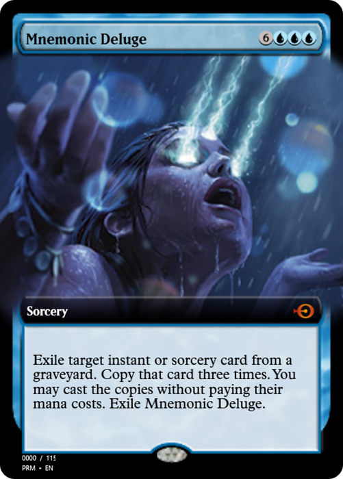 Mnemonic Deluge (PRM-86022) - mythic - Foil