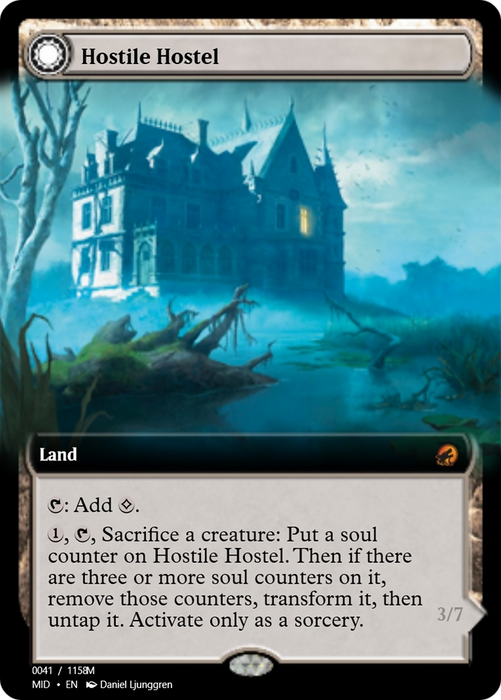Hostile Hostel // Creeping Inn (PRM-94088) - mythic - Foil