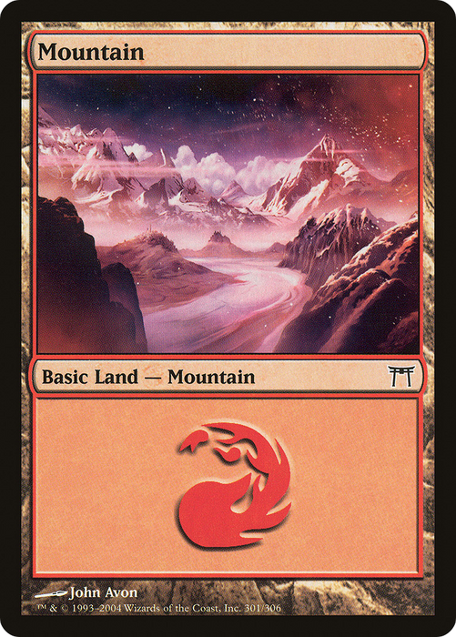 Mountain (CHK-301) - common - Foil