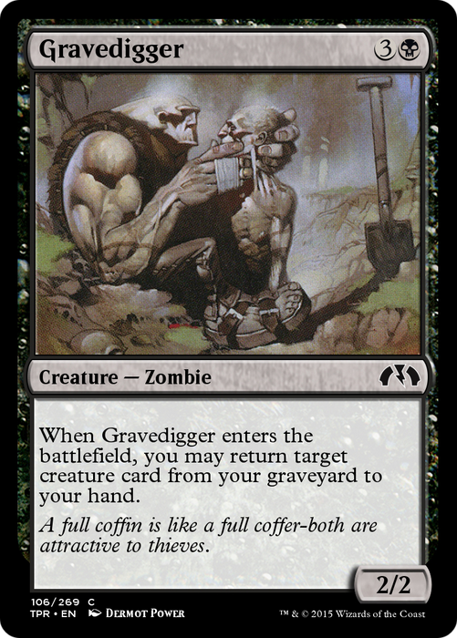 Gravedigger (TPR-106) - common - Foil