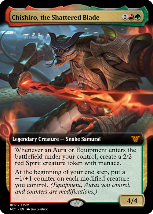 Chishiro, the Shattered Blade (PRM-98087) - mythic