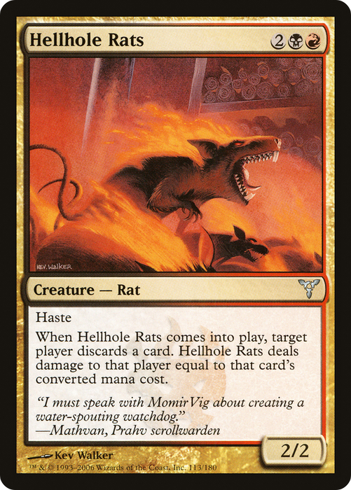 Hellhole Rats (DIS-113) - uncommon