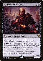 Shadow-Rite Priest (PPDMU-106P) - rare - Foil