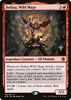 Delina, Wild Mage (PPAFR-138P) - rare