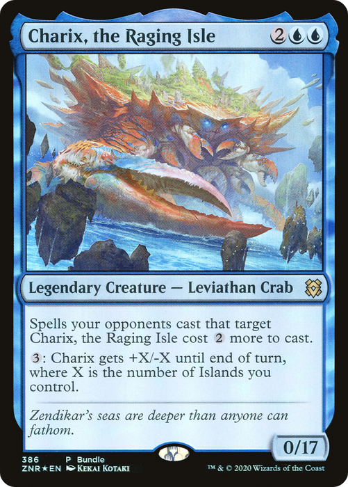 Charix, the Raging Isle (UMP-386) - rare - Foil