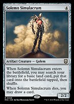 Solemn Simulacrum (M3C-306) - rare