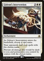 Gideon's Intervention (AKH-015) - rare - Foil