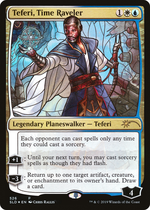 Teferi, Time Raveler (SLD-526) - rare - Foil