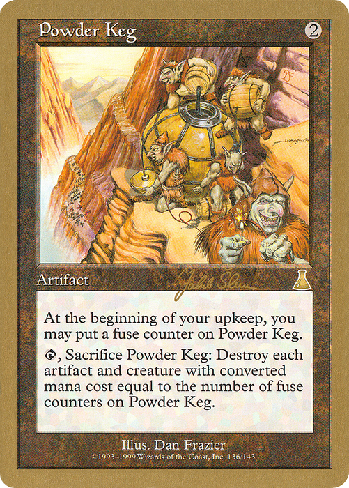 Powder Keg (WCD-JS136A) - rare