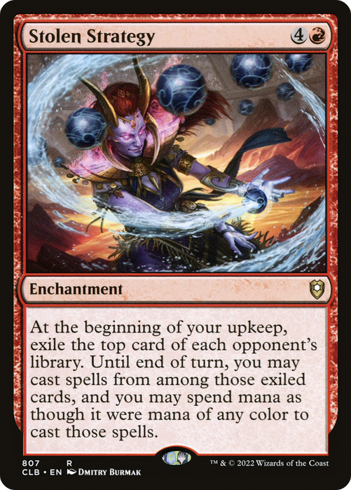 Stolen Strategy (CLB-807) - rare