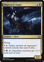 Shipwreck Singer (CN2-206) - uncommon - Foil