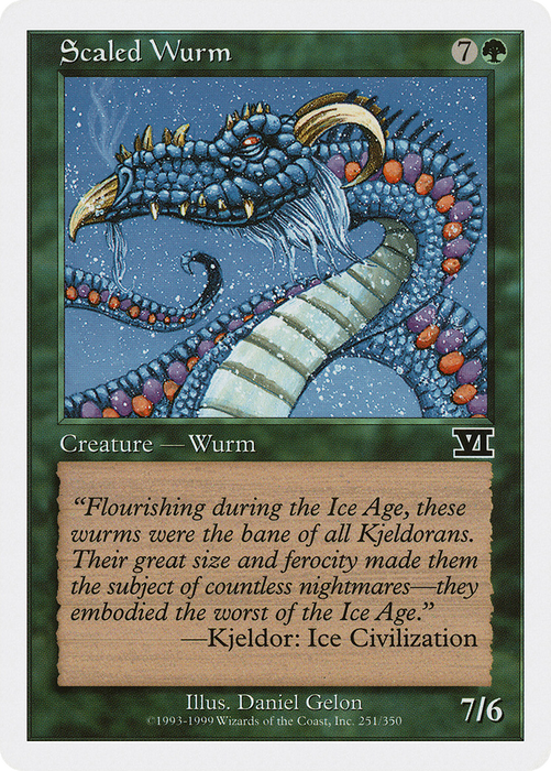 Scaled Wurm (6ED-251) - common