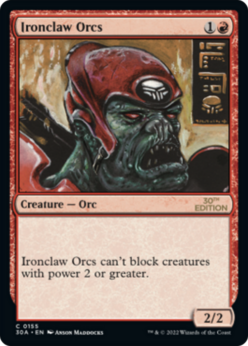 Ironclaw Orcs (30A-155) - common