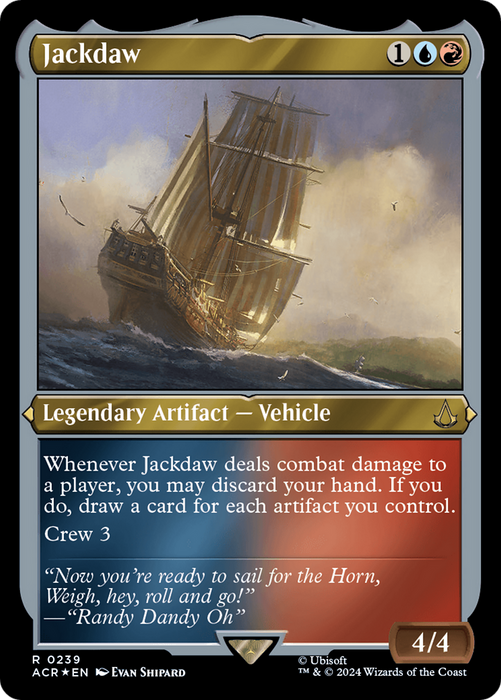 Jackdaw (ACR-239) - rare - Etched Foil