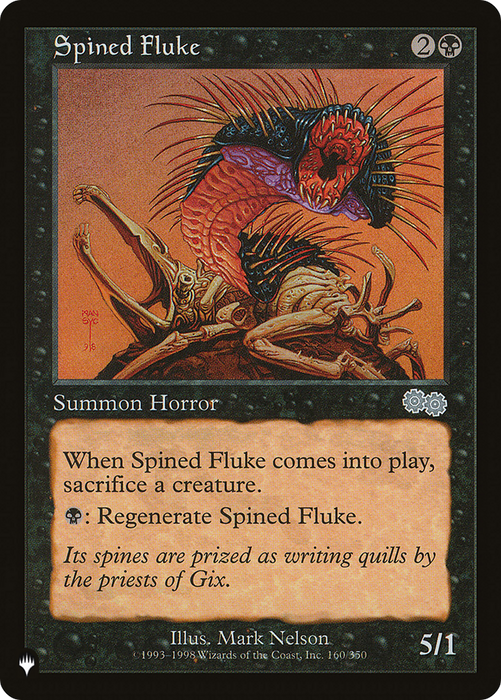 Spined Fluke (LIST-USG-160) - uncommon
