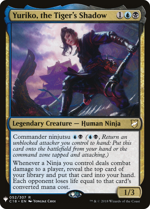 Yuriko, the Tiger's Shadow (LIST-C18-52) - rare