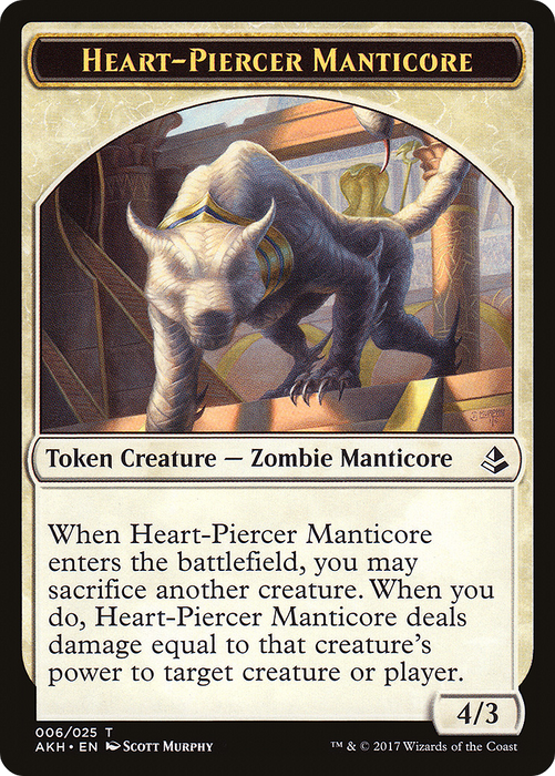 Heart-Piercer Manticore (AKH-006) - common