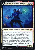 Mishra, Claimed by Gix (PRE-216S) - mythic - Foil