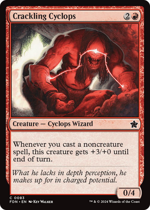 Crackling Cyclops (FDN-083) - common - Foil