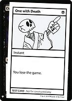 One with Death (CMB1-045) - rare