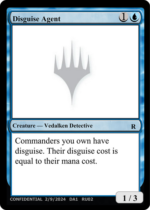 Disguise Agent (UNK-RU02A) - rare