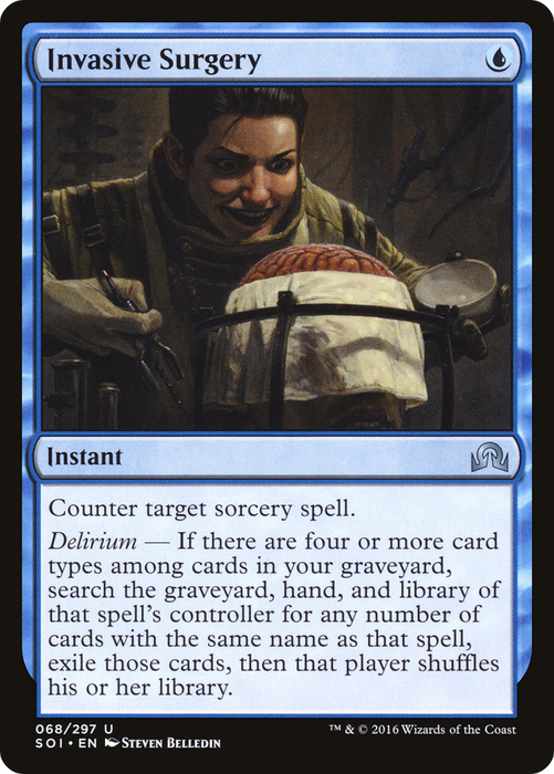 Invasive Surgery (SOI-068) - uncommon - Foil